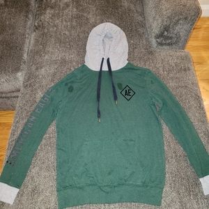Men's American Eagle Hooded Sweatshirt, XS